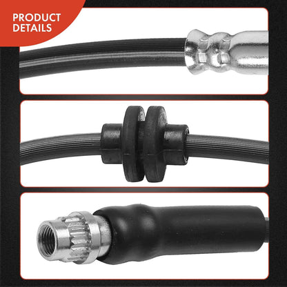 2X Front Brake Hydraulic Hose for Chevrolet Sonic (2012–2018)