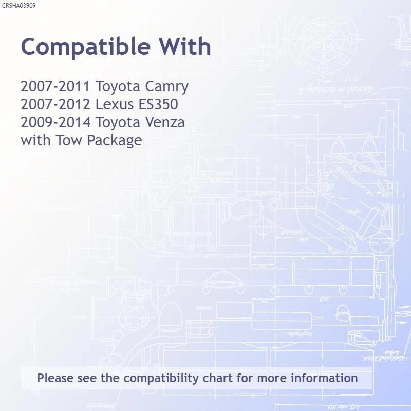 Dual Fan Assembly Replacement Repair Part for Toyota Camry (2007–2011)
