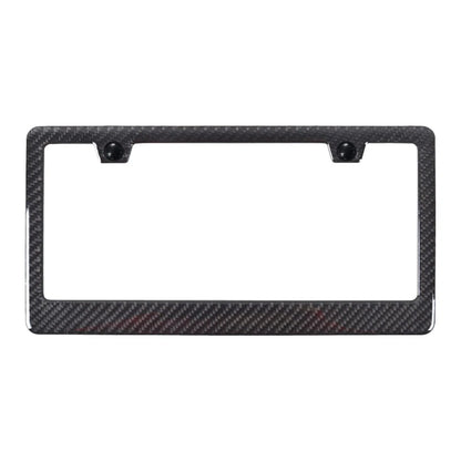 Black Carbon Fiber Wide Body License Plate Frame PCF.462.GLB AU-Gold