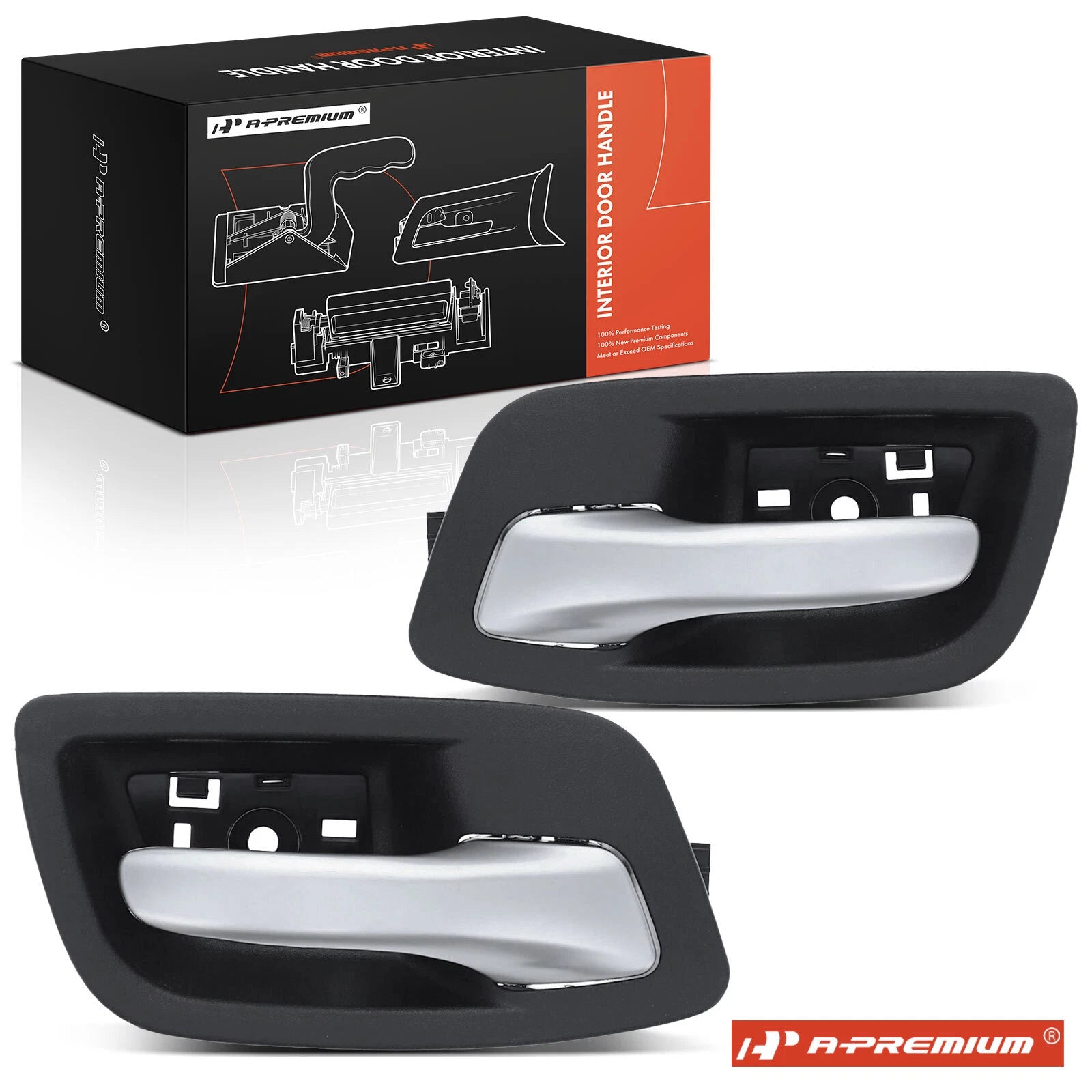 2X Rear Interior Door Handle for Chrysler 300 (2011–2016)