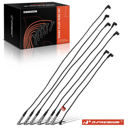 7x Spark Plug Wire Sets for Benz 280CE 280E 280SE (1980–1981)
