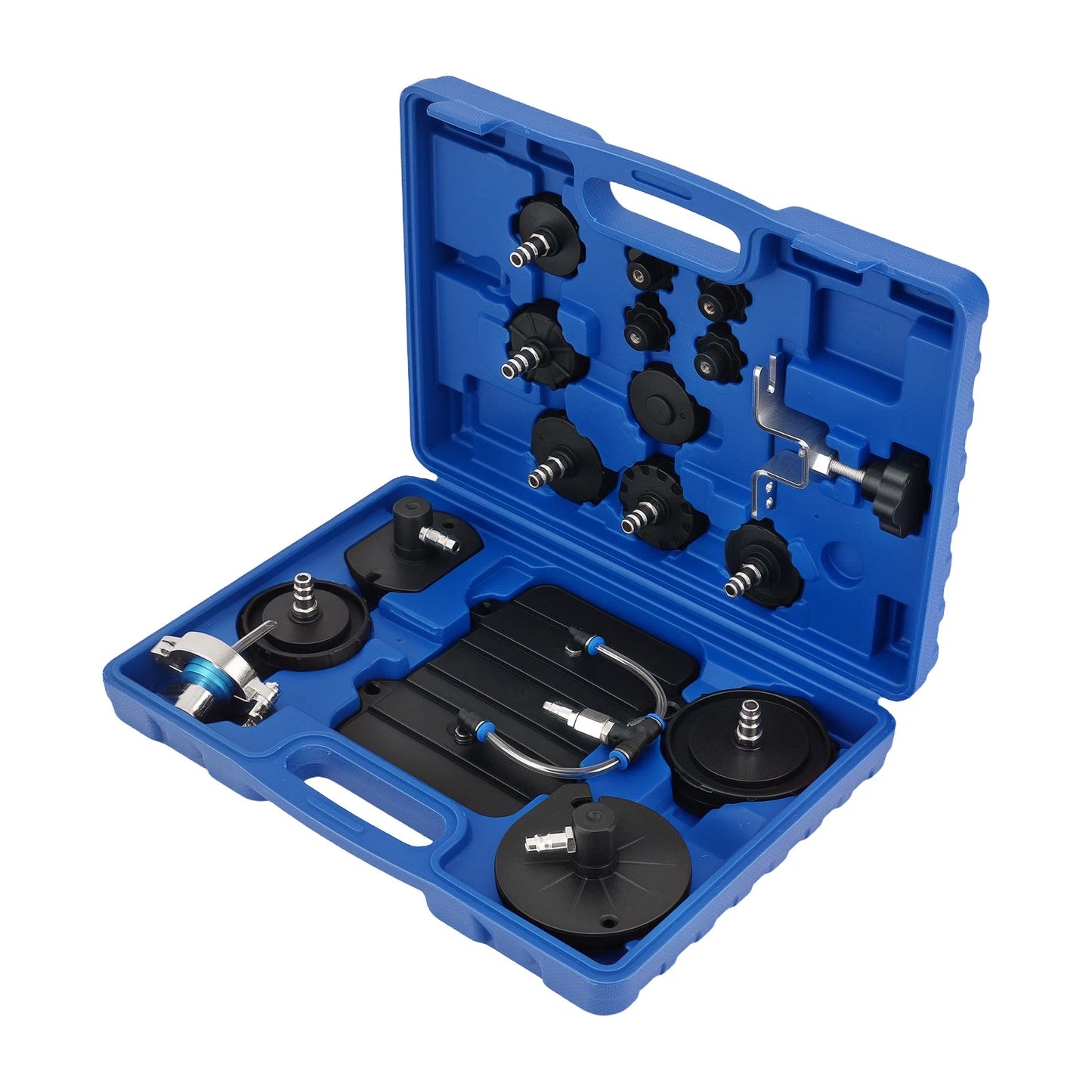 Brake Bleeder Adapter Kit for Master Cylinder Brake Fluid Bleeding (12-Piece)
