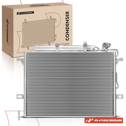 A/C Condenser with Receiver Drier & Bracket for Benz W211 W212 C216 R230