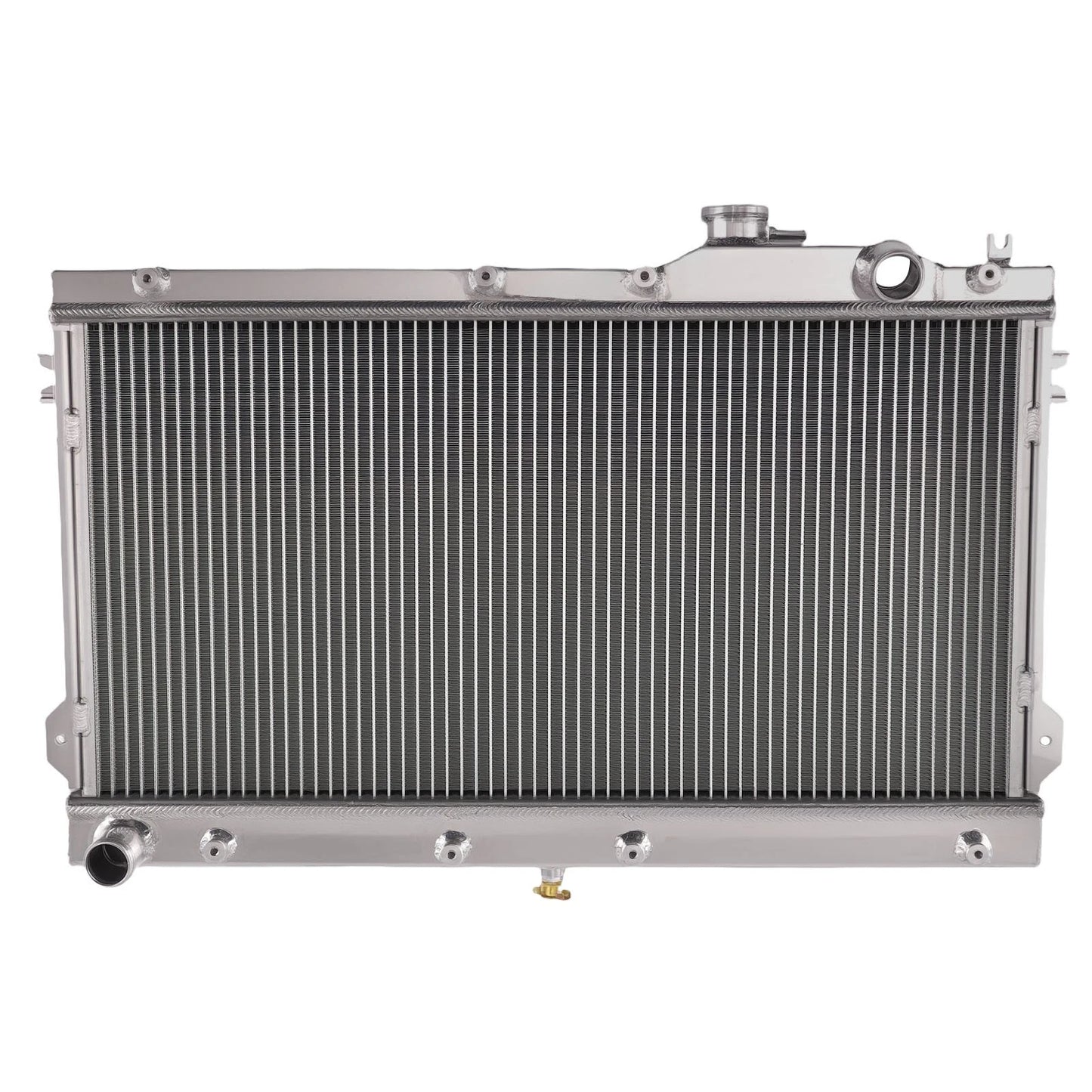 Aluminum Radiator Assembly for Mazda Miata MX-5 (1990–1997) MT 2-Row