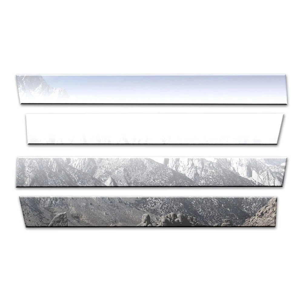 Diamond Grade 4pc 6" Rocker Panels for 2007-2017 Lincoln Navigator L