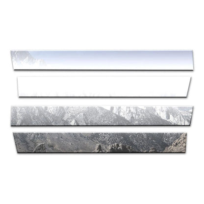 Diamond Grade 4pc 6" Rocker Panels for 2007-2017 Lincoln Navigator L
