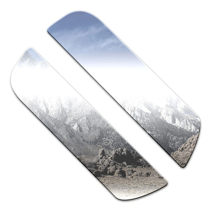 2pc. Luxury FX Stainless Steel Door Handle Trim for 2005-2013 Chevy Corvette