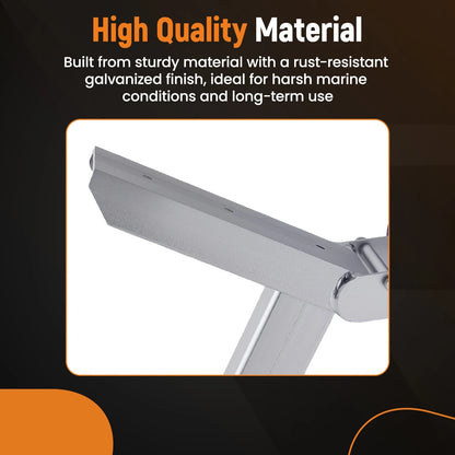 Boat Trailer Winch Stand with Roller for 3" x 4" Frames (2010–2020)
