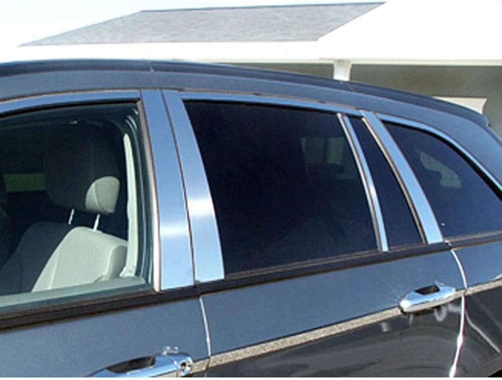 8pc. Luxury FX Chrome Pillar Post Trim for 2004-2008 Chrysler Pacifica