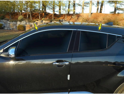 4pc Luxury FX Stainless Steel Window Trim Package for 2018-2023 Toyota C-HR