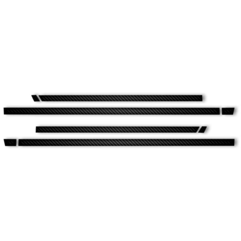 8pc Carbon Fiber 1" Accent Trim for 2010-2016 Cadillac SRX - SRC1333