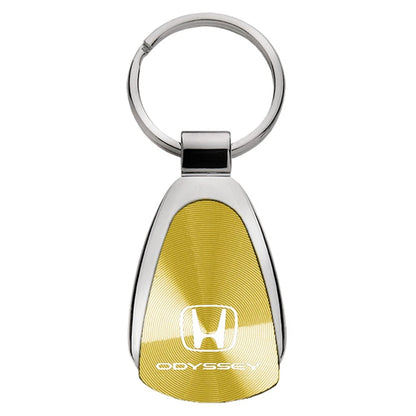 Gold Teardrop Keychain - Officially Licensed for Honda Odyssey