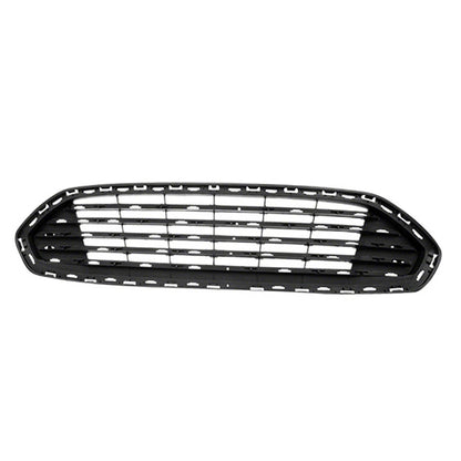 Front Upper Grille Replacement Gray Matte Polypropylene for Jeep Wrangler JK (2007–2018)
