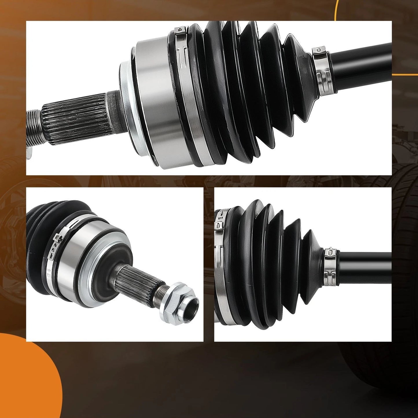 Front Right CV Axle Shaft for Ford Escape Mazda Tribute Mercury Mariner (2001–2012)