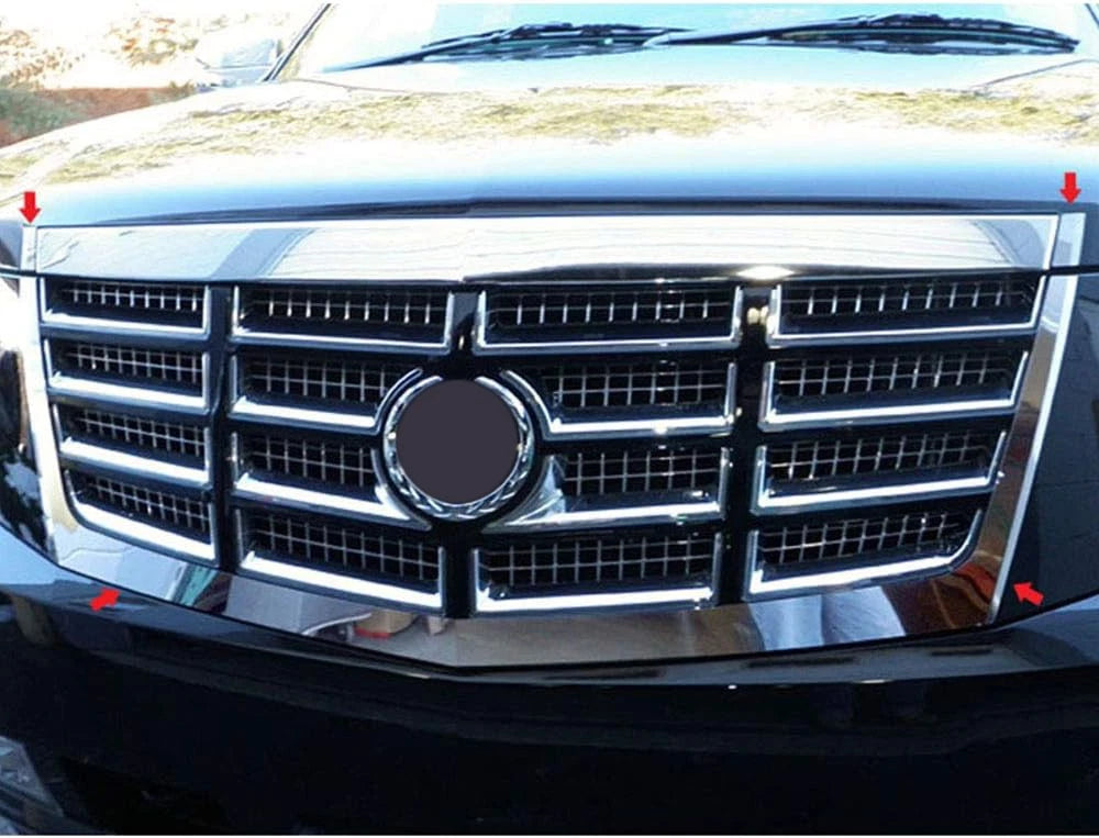 4pc. Luxury FX Chrome Grille Surround for 2007-2014 Cadillac Escalade