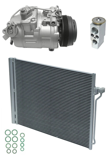 AC Compressor Kit With Condenser for BMW 650i xDrive Gran Coupe (2014)