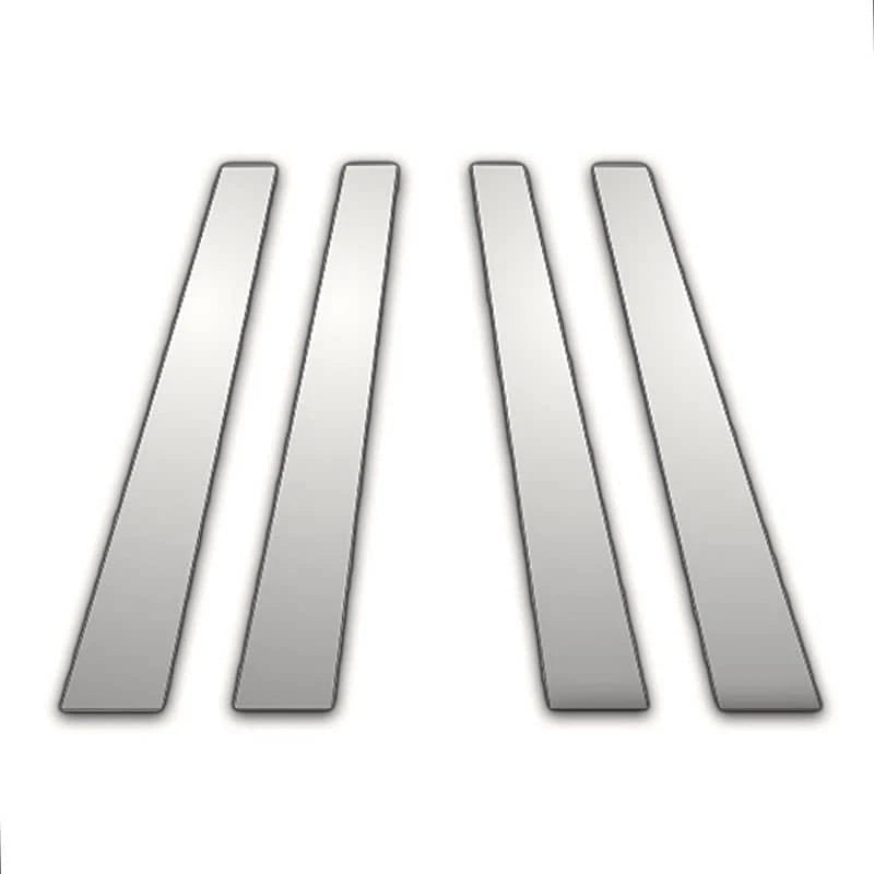 4Pc Chrome Pillar Post Covers Replacement for BMW 3 Series (1998–2006)