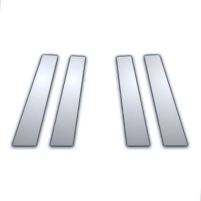 4Pc Chrome Pillar Post Covers Replacement for Buick Lacrosse (2005–2009)