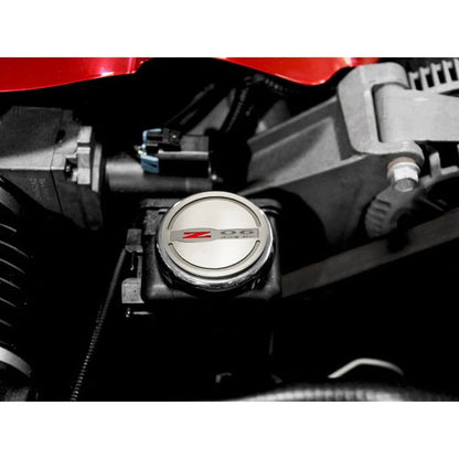 Chrome Wheel Center Cap Cover with Z06 Logo for 2002-2004 Chevy Corvette