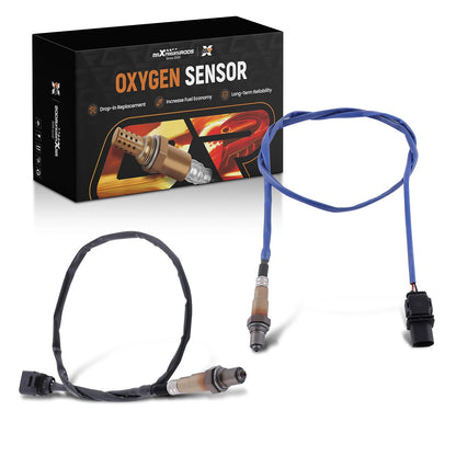 2PCS Upstream Downstream Oxygen Sensor for Audi A4 A5 A6 Q5 (2017–2019)