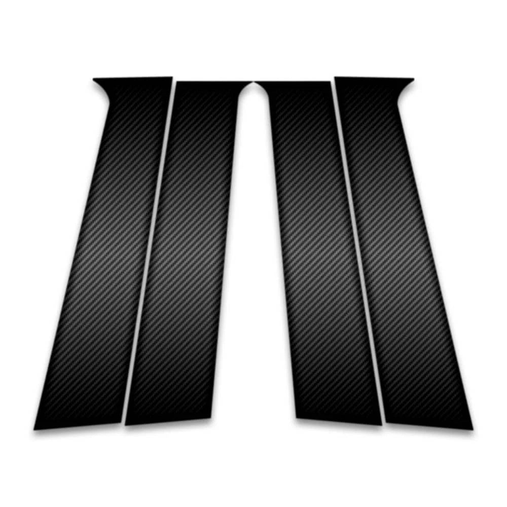 4pc Carbon Fiber Pillar Post Covers for 2016-2022 Chevrolet Trax