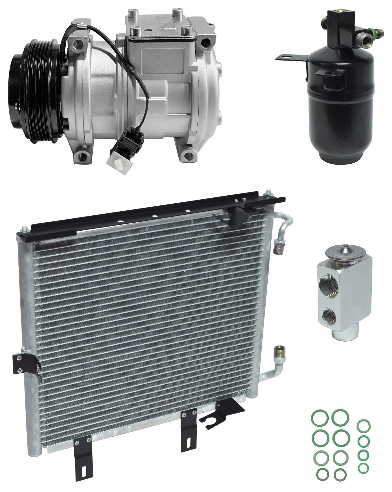 AC Compressor Kit With Condenser for BMW 325is 2.5L (1990–1991)