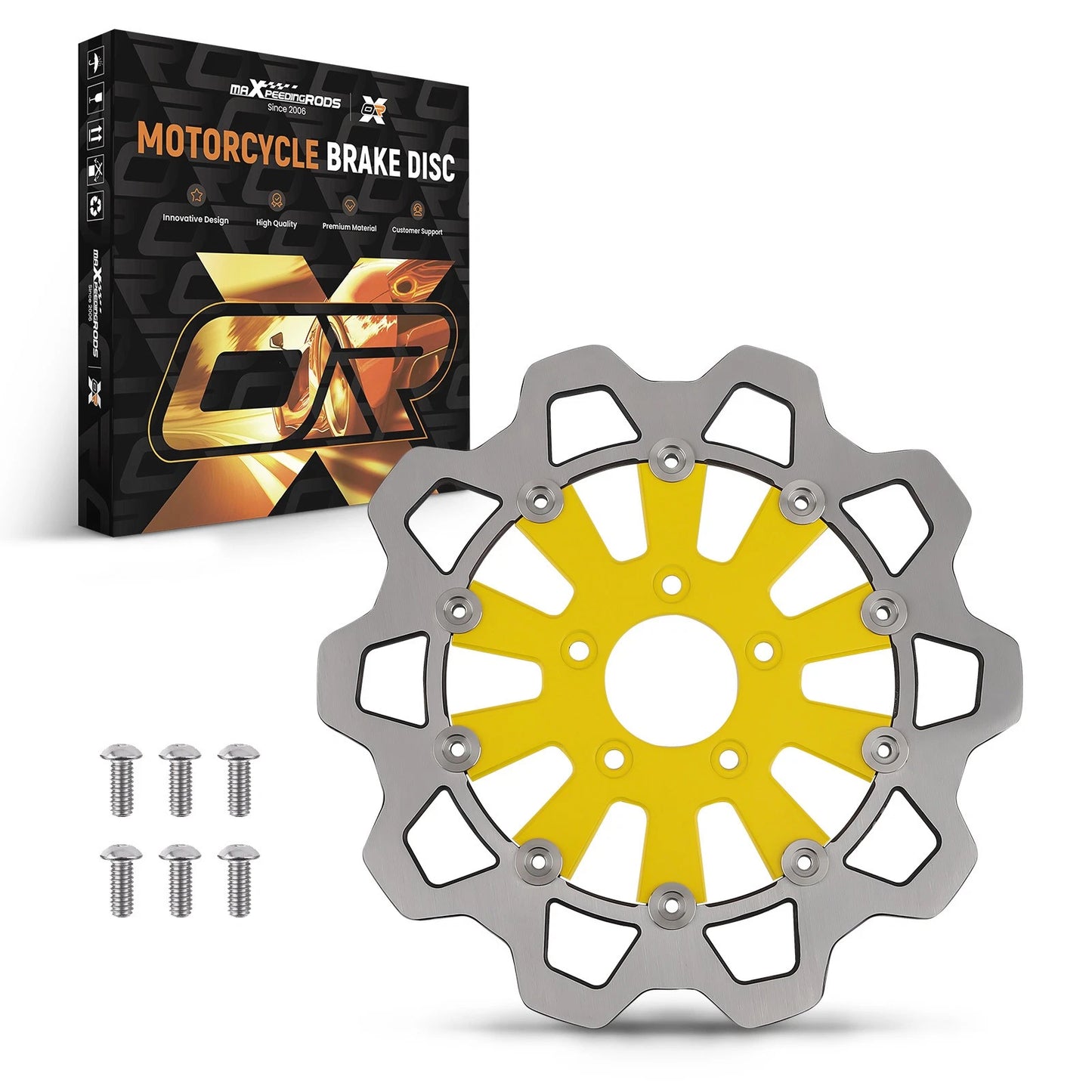 11.8" Front Brake Rotor Disc for Harley Touring Electra Glide (2008–2019)