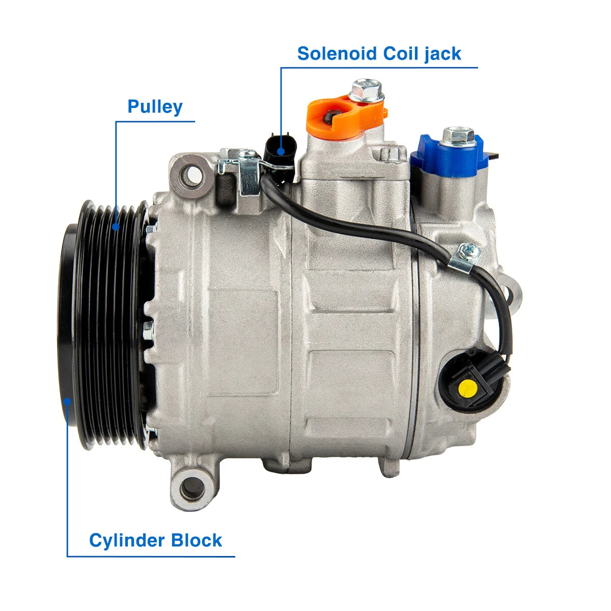 A/C Compressor for Mercedes-Benz GL 350 450 R320 (2003–2012)