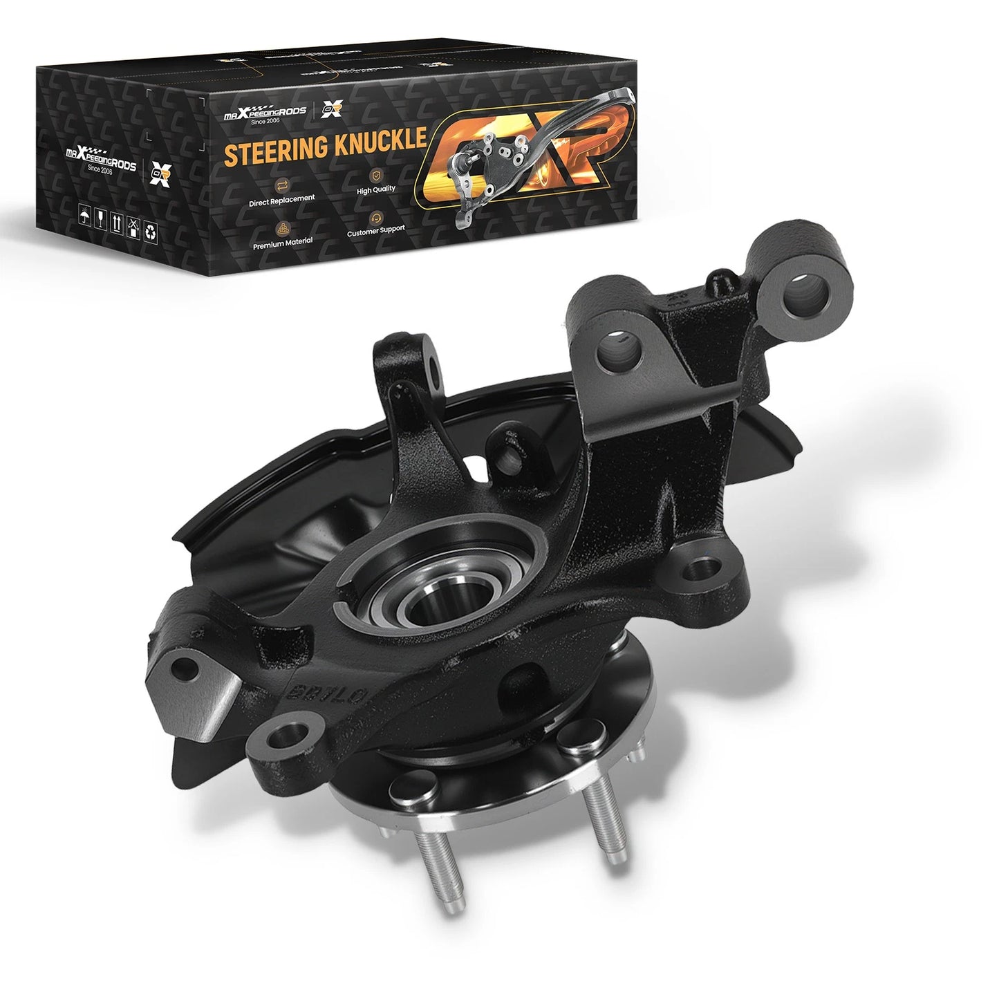 Front Steering Knuckle and Hub Bearing for Ford Edge Lincoln MKX (2007–2010)