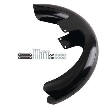 Front Mud Flap for Harley Electra Glide FLHT FLHTC (1994–2013) Vivid Black