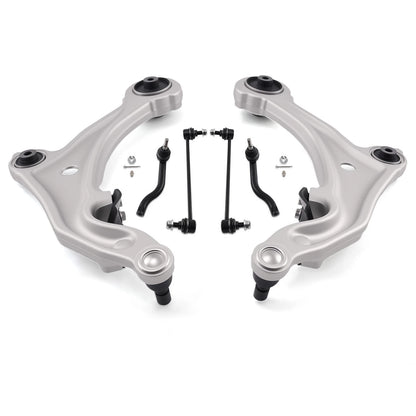 Front Lower Control Arms Outer Tie Rods Sway Bar Links for Nissan Murano (2009–2014)