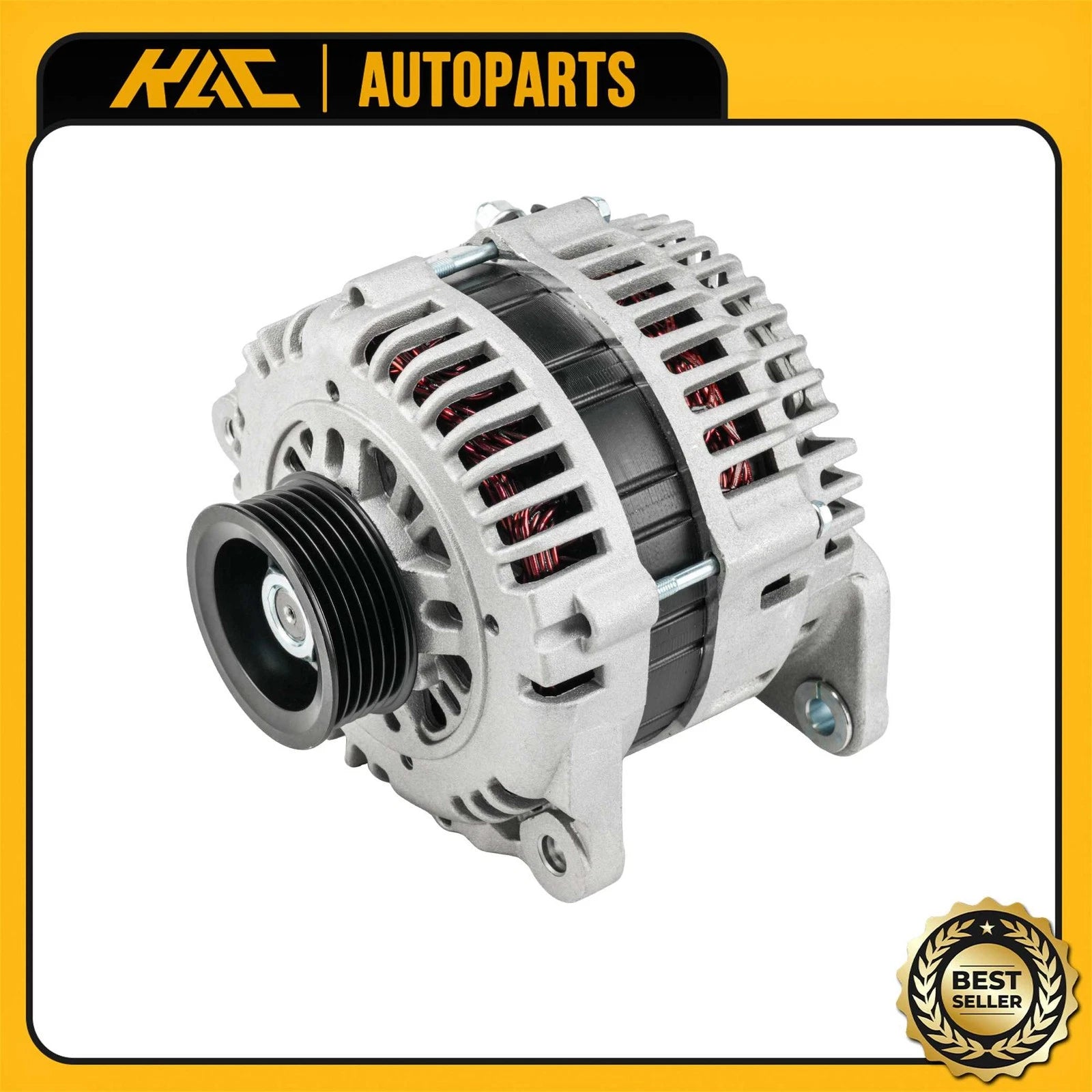 Alternator for Nissan Altima (2002–2006) 3.5L V6 110A 12V CW 6-Groove Pulley