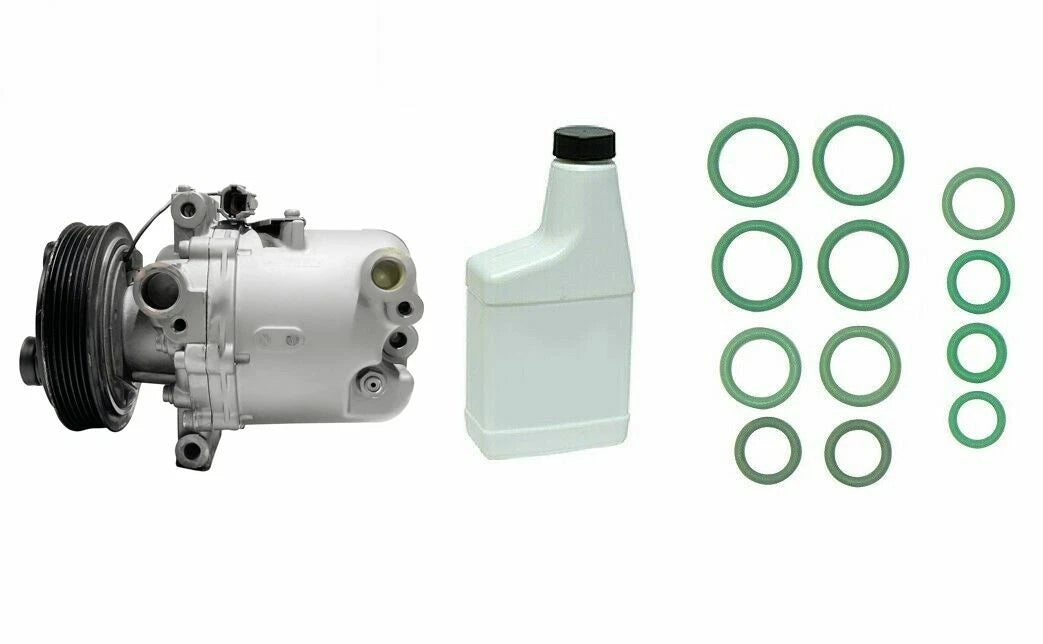 AC Compressor Kit with O Rings for Nissan Frontier 2.5L (2005–2019)