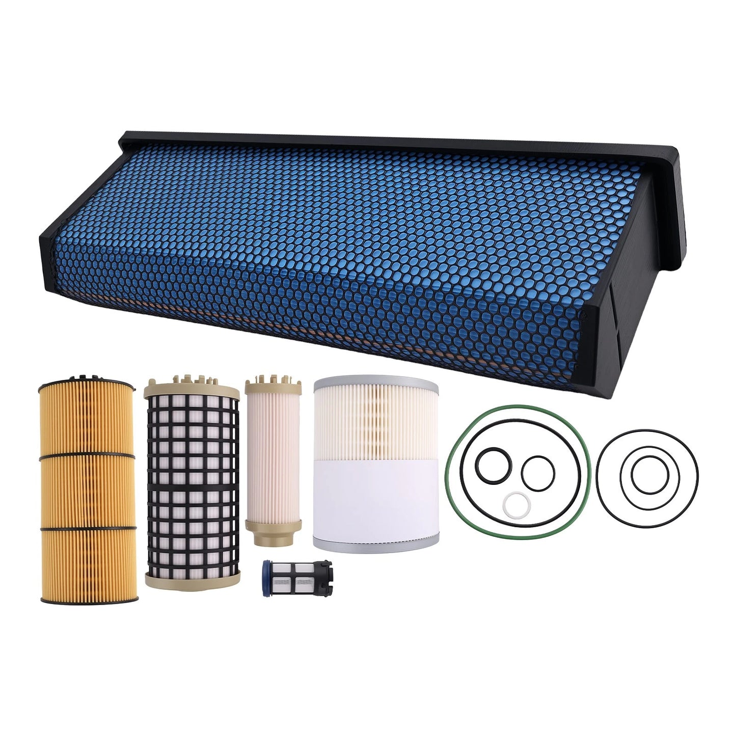 Air and Fuel Filter Kit for Freightliner DD13 DD15 DD16 (2011–2016)