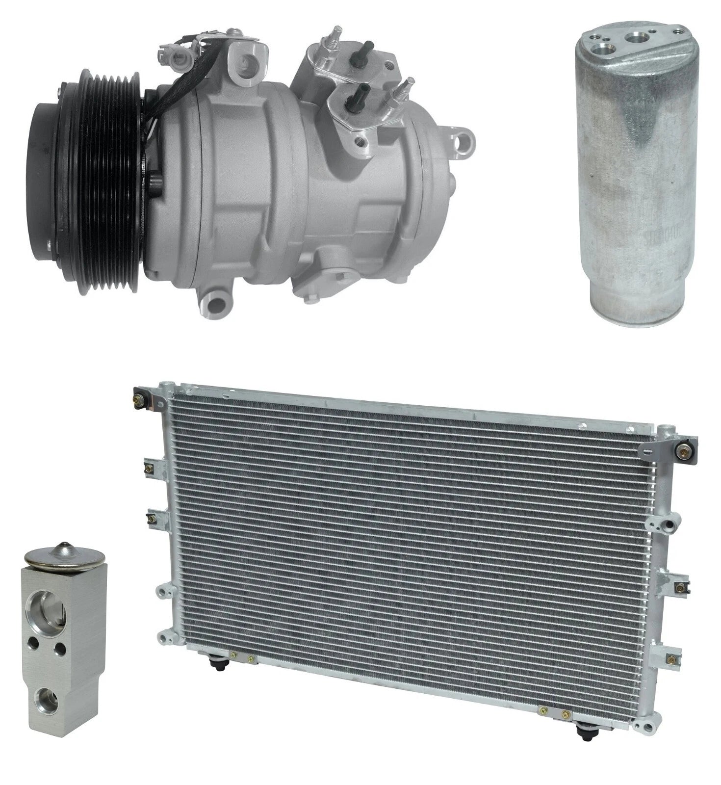 A/C Compressor Kit With Condenser for Toyota Sequoia 4.7L (2001–2007)