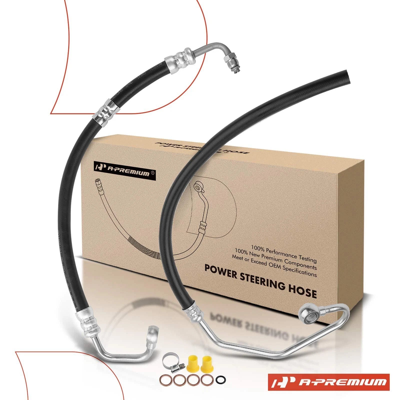 2X Power Steering Pressure & Return Line Hose for Mercedes-Benz E55 AMG (2000–2006)
