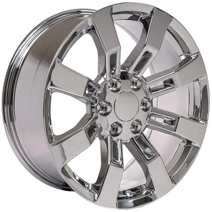 Chrome Wheel 20 Inch Replacement for 2003–2014 GMC Savana 1500