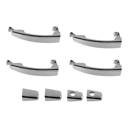Chrome Exterior Door Handle for Saturn Vue (2008–2010) Rear Left