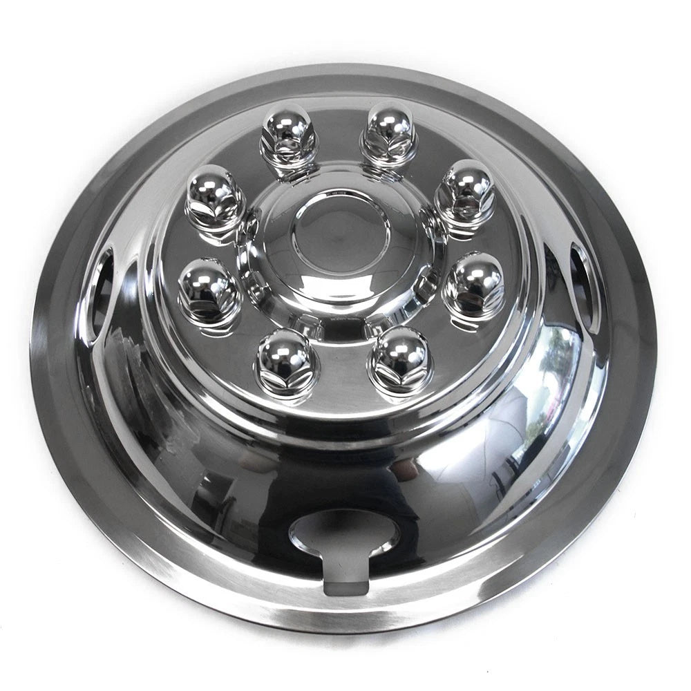 16 Inch Stainless Steel Wheel Simulators for Ford Econoline Dually (2008–2024)