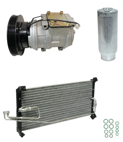 A C Compressor Kit With Condenser for Chrysler Sebring 2.0L (1997–1999)
