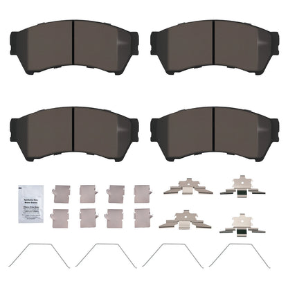 Front Ceramic Brake Pad for Lincoln MKZ/Mercury Milan/Ford Fusion (2010–2012)