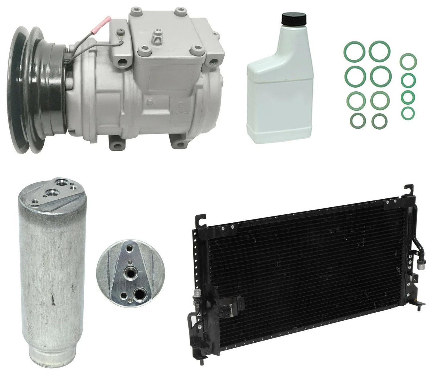 AC Compressor Kit with Condenser for Toyota Camry (2007–2011)