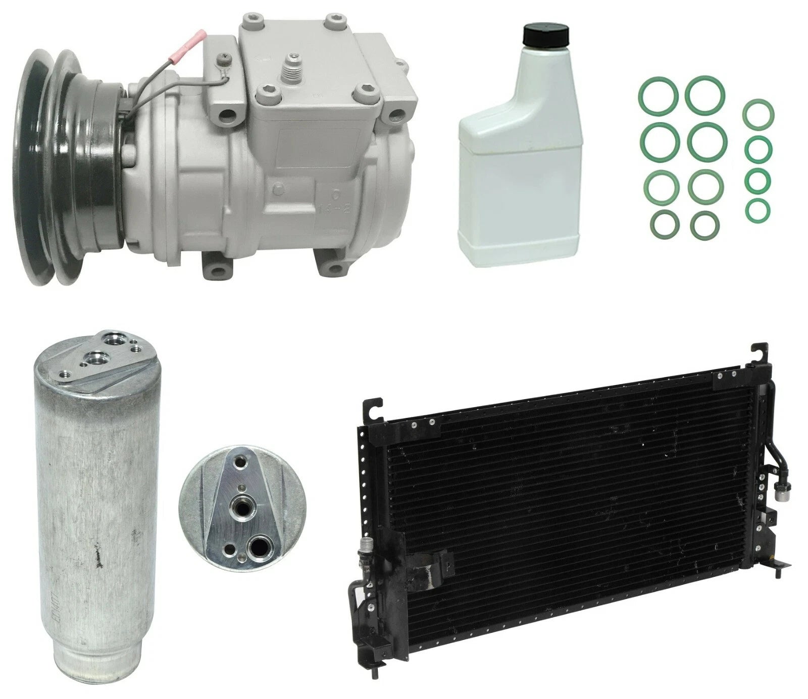 AC Compressor Kit with Condenser for Toyota Camry (2007–2011)