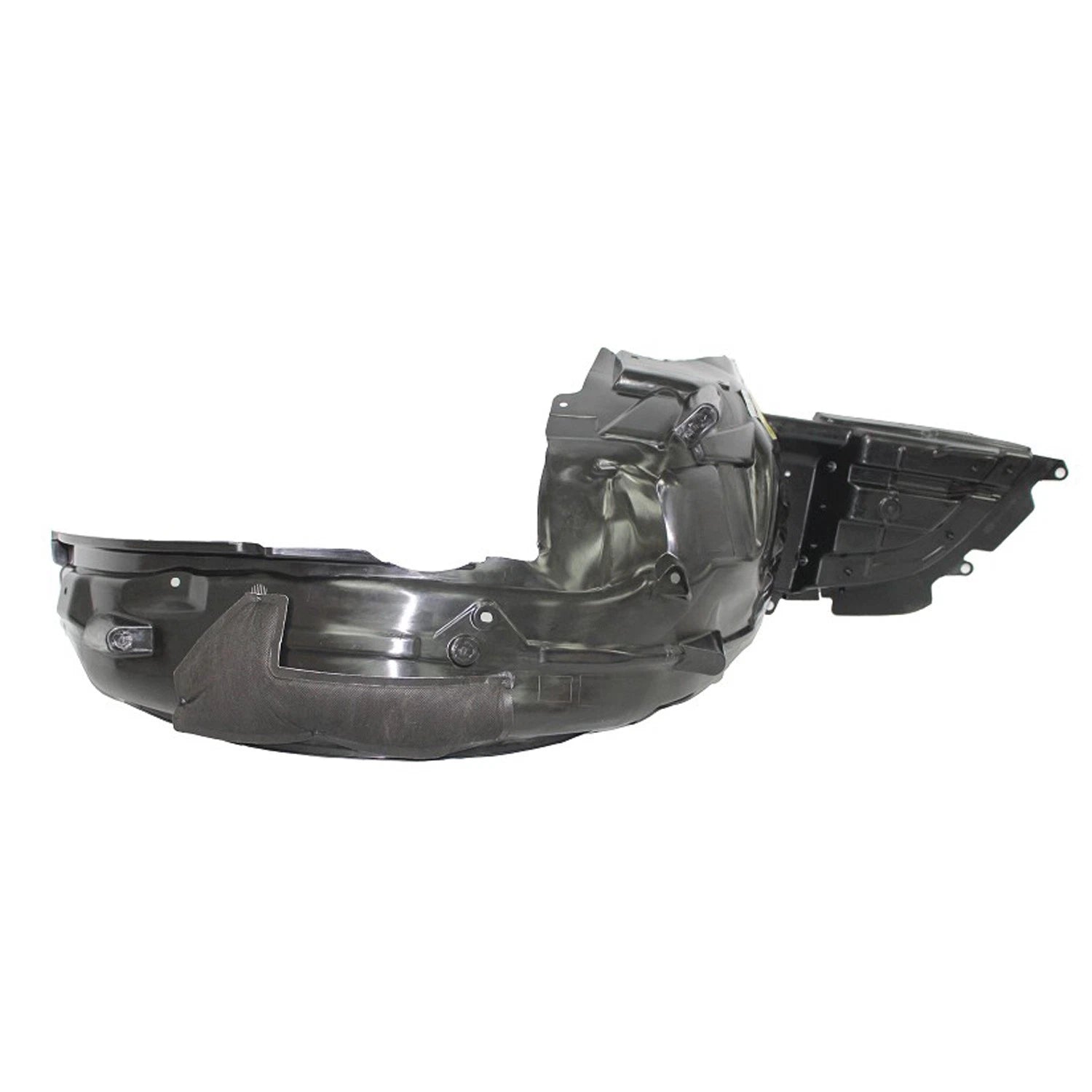 Replacement Polyethylene Front Passenger Side Fender Liner w/Foam Insulation