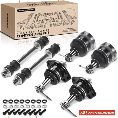 6X Front Stabilizer Bar End Link & Ball Joint for Chevy Malibu (1973–1983)