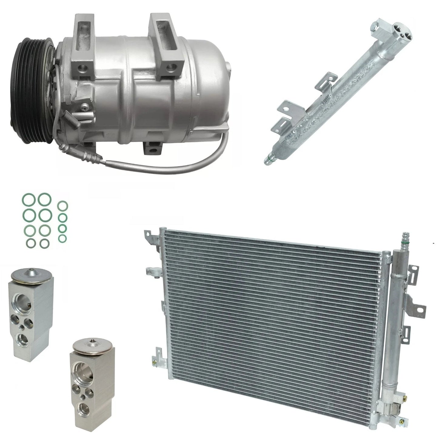 AC Compressor Kit With Condenser for Volvo XC90 2005–2014