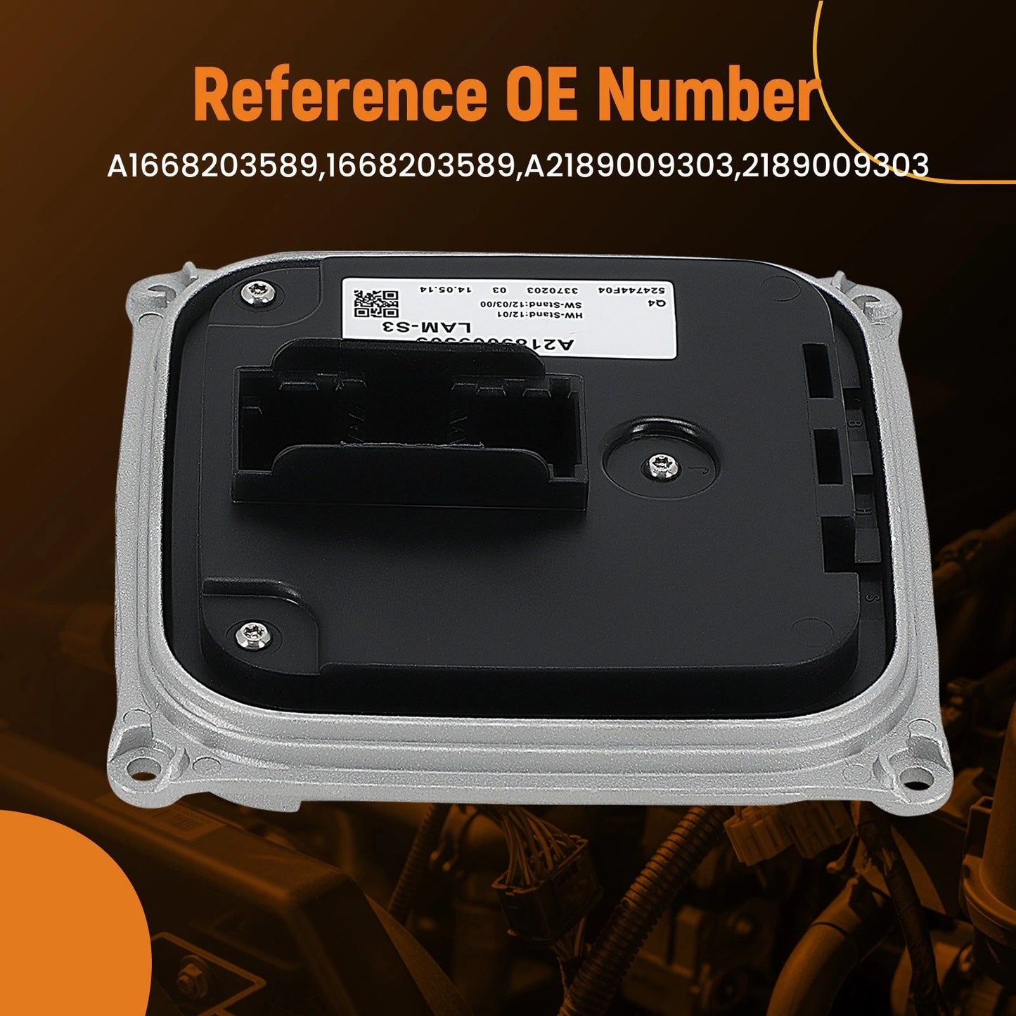 Headlight Ballast Control Module for Mercedes-Benz GLA180 GLA200 GLA250 (2014-2019)