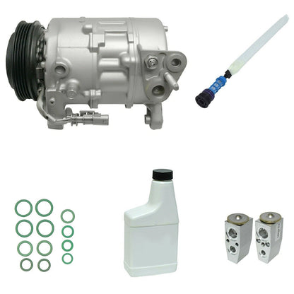 AC Compressor Kit Replacement Without Rear for Nissan Navara D40 (2005–2015)