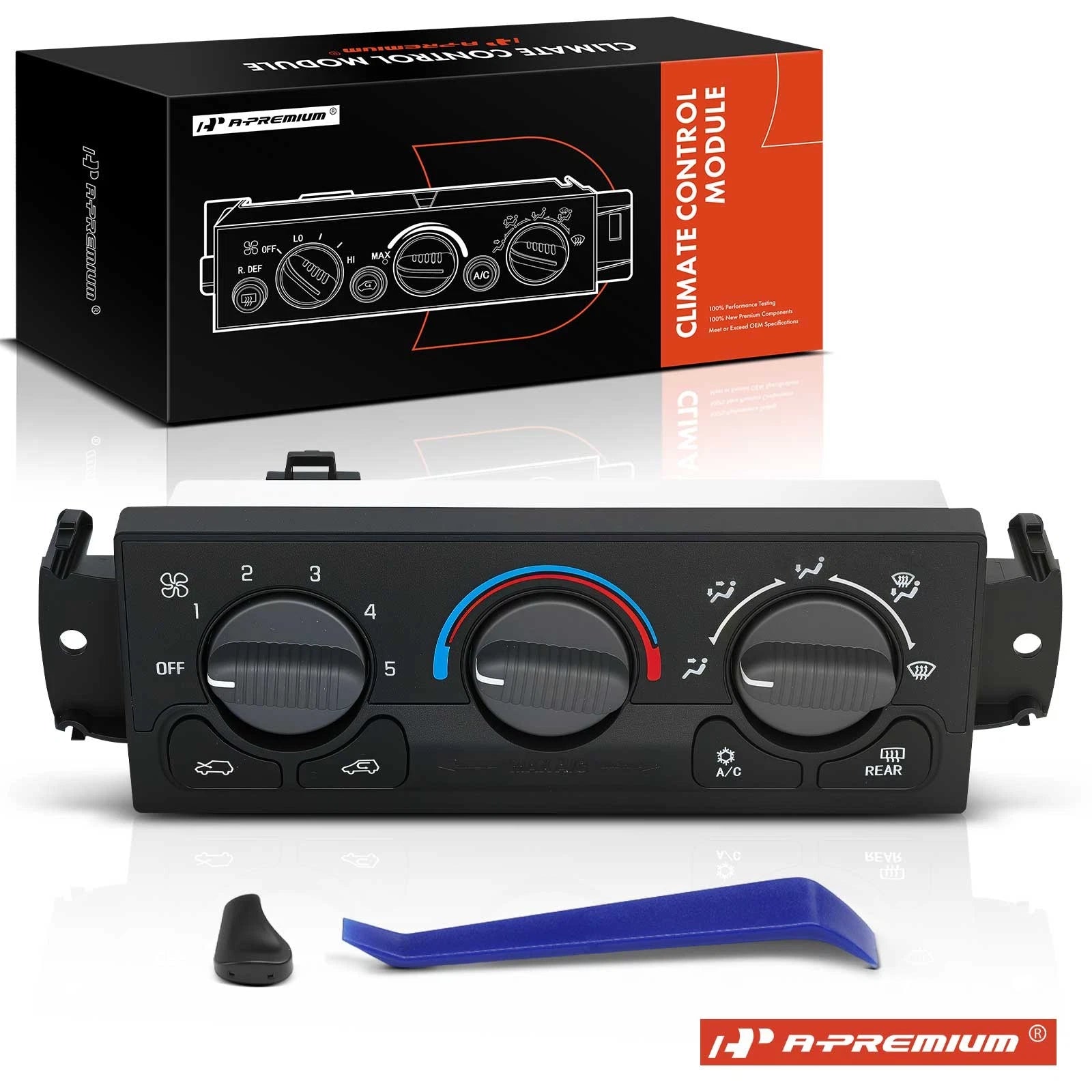 A/C Heater Climate Control Module for Chevy Silverado GMC Sierra 1500 (2007–2013)