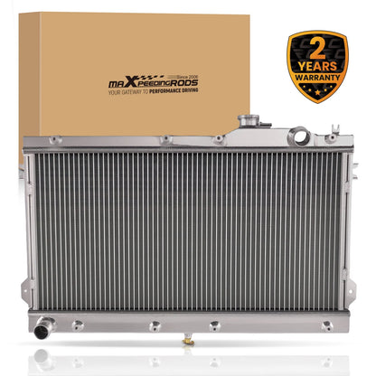 Aluminum Radiator Assembly for Mazda Miata MX-5 (1990–1997) MT 2-Row